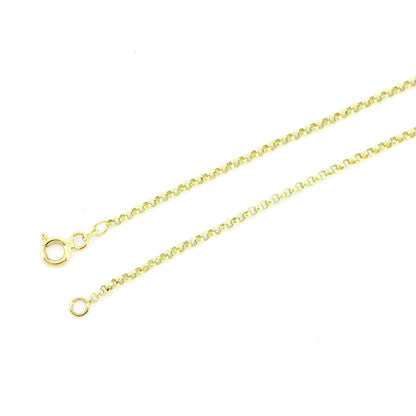 Kette 585 Gold 14 kt Gelbgold - 51 cm lang - Wert 640,-