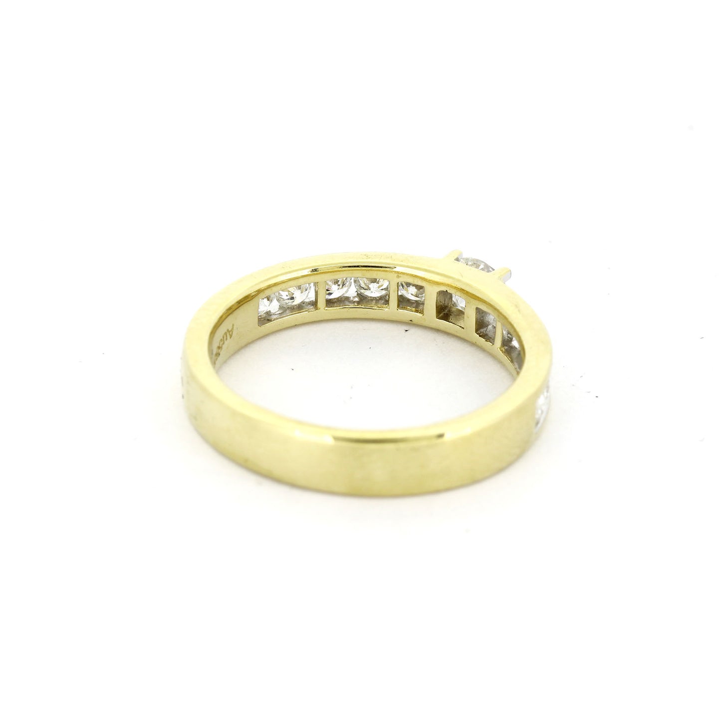 Ring 585 Gold 14 kt Gelbgold - Brillanten 0,75 ct W/SI - Wert 2450,-