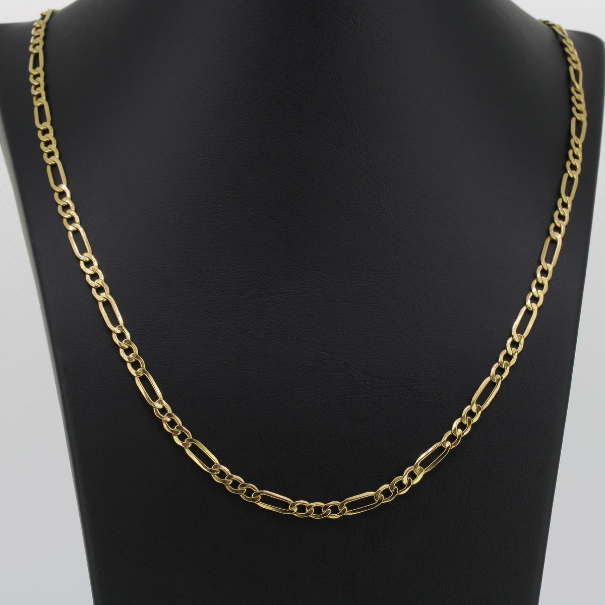 Kette 333 Gold Figarokette 8 Karat Gelbgold 60 cm - Wert 940,-