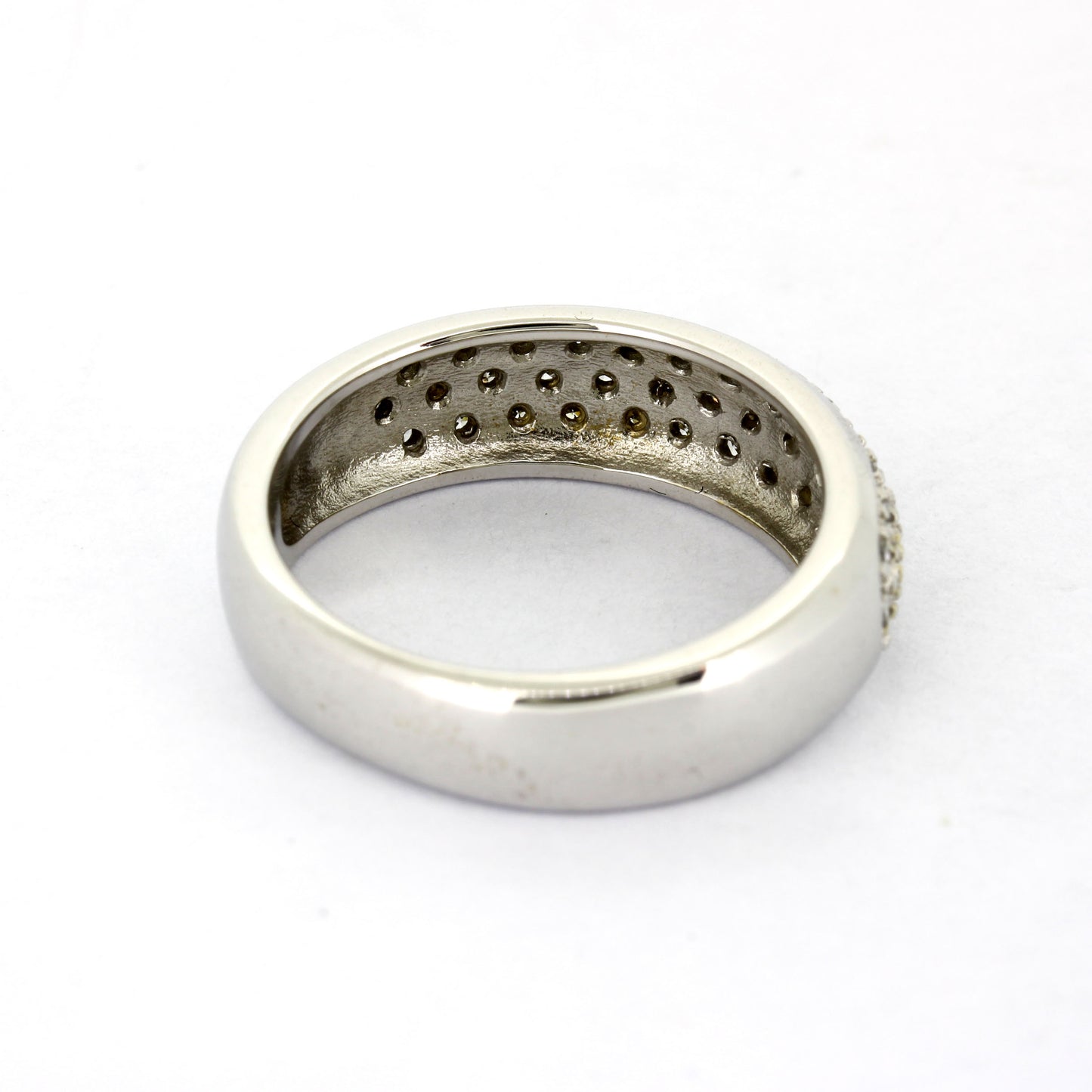 Diamant Ring 585 Gold 14 kt Weißgold ca. 0,40 ct - Wert 1500,-