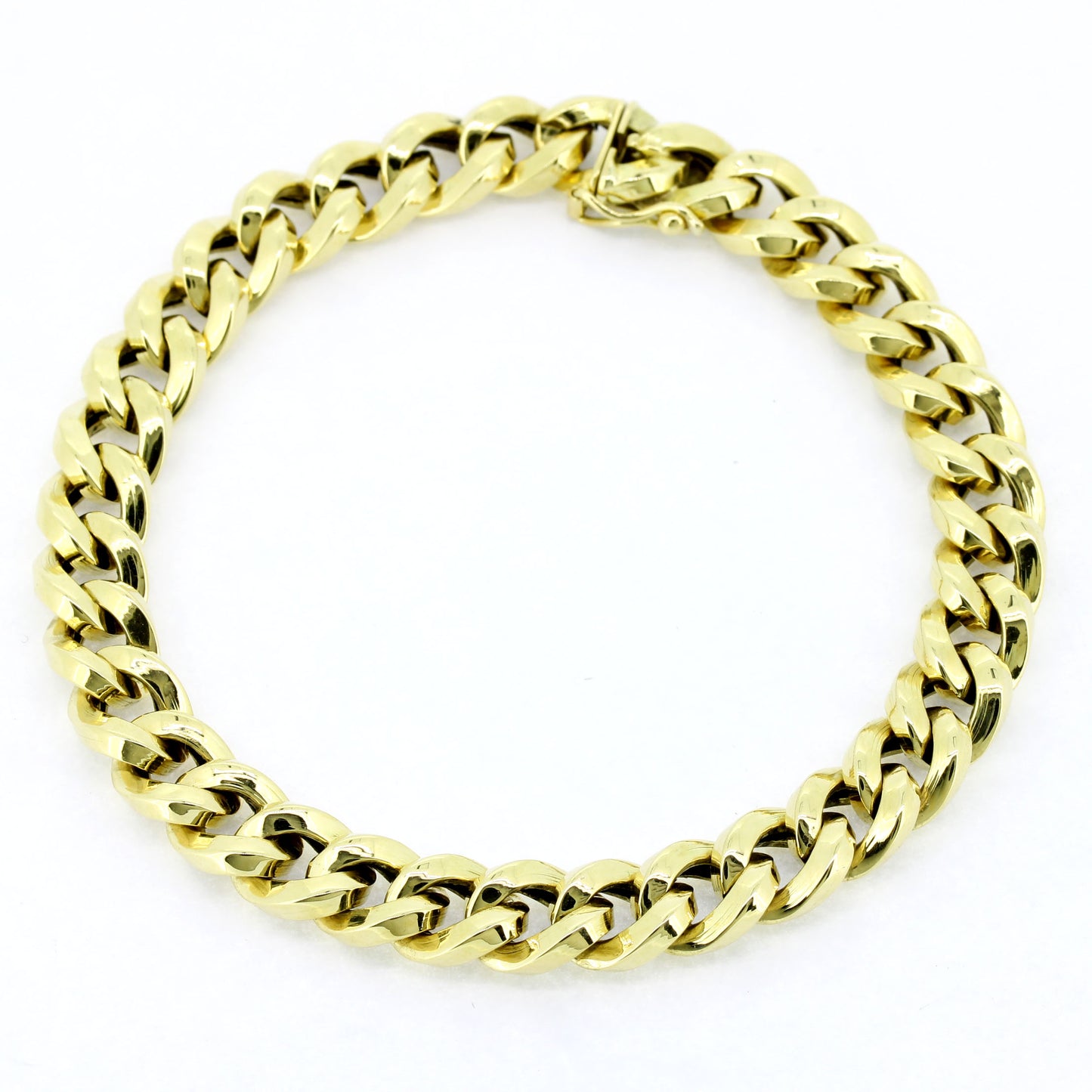 Armband 585 Gold 14 Karat Gelbgold 19,5 cm lang