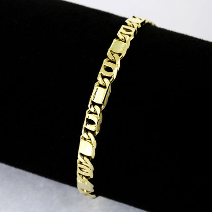 Armband 750 Gold 18 Kt Gelbgold 18 cm - Wert 1580,-