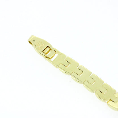 Armband 585 Gold 14 Kt Gelbgold Zirkonia 19,5 cm lang Wert 1650,-