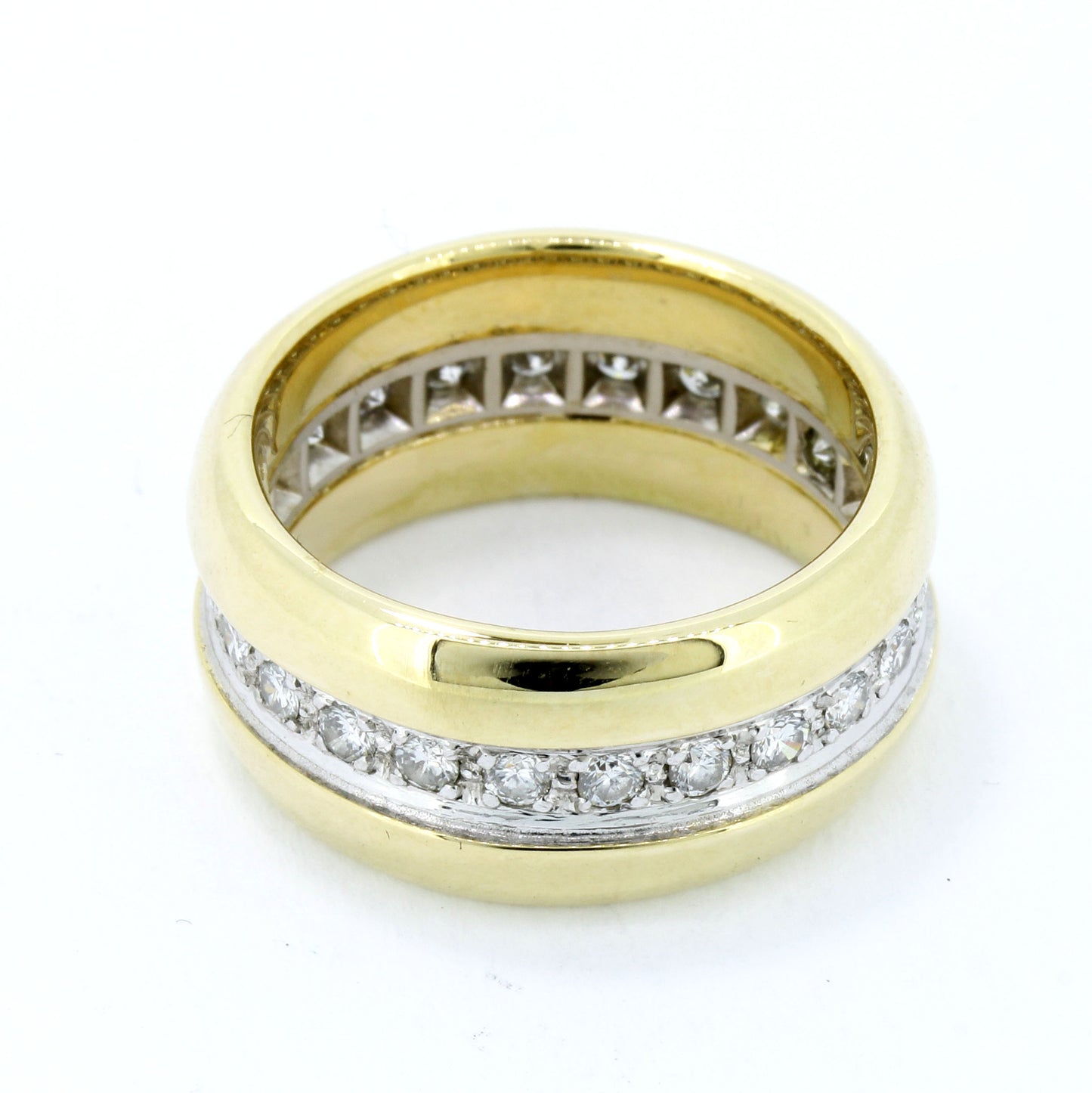 Diamant Ring 585 Gold 14 Kt Brillanten ca. 1,40 ct SI