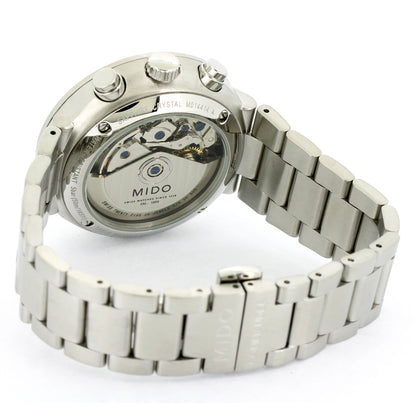 Mido Armbanduhr Commander Automatik Chronograph - Edelstahl - M014.414.11.031.09