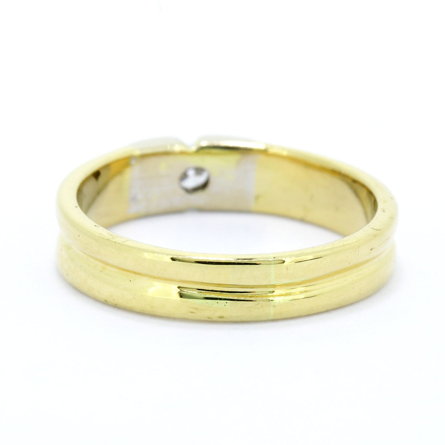 Ring 750 Gold 18 Kt Brillant 0,13 ct VS Wert 880,-