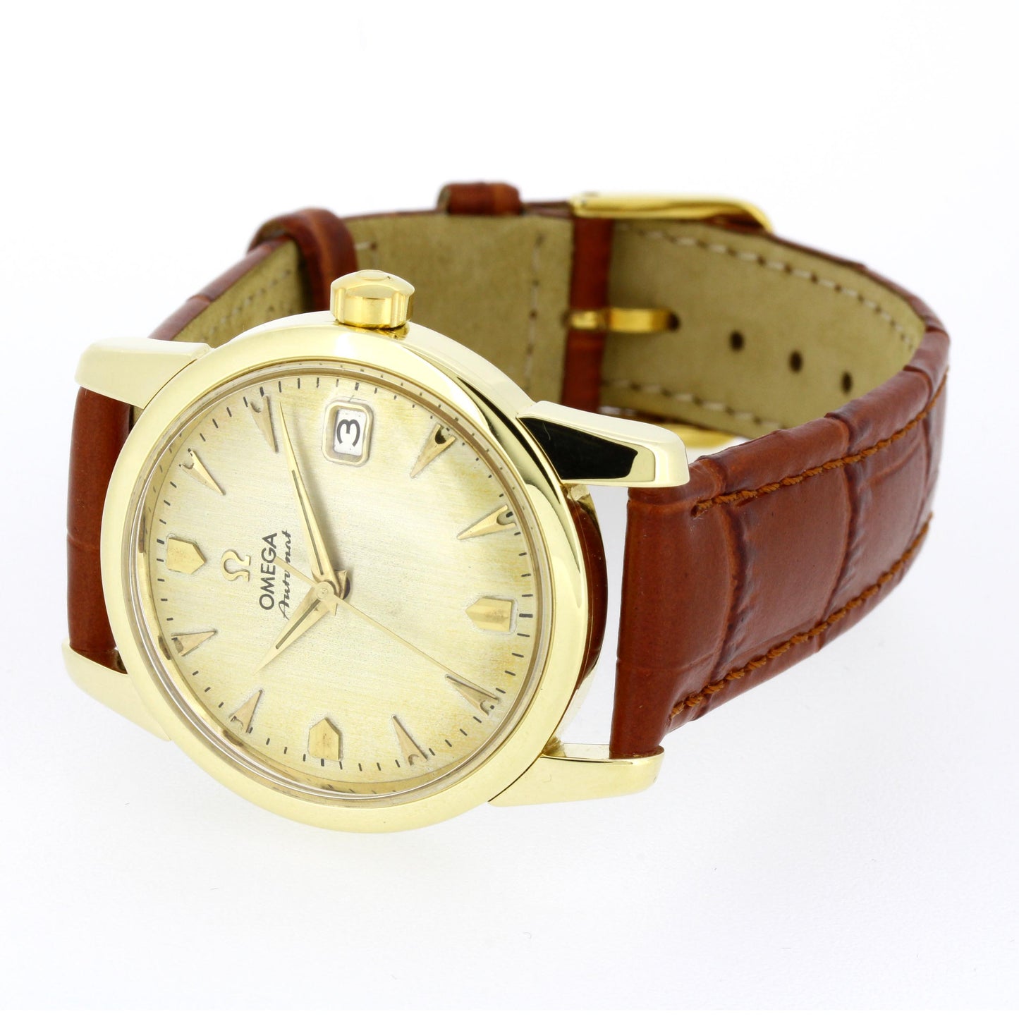 Atlantic 14k Golduhr 585 Herren Armband 14 Karat Gold Uhr Herren