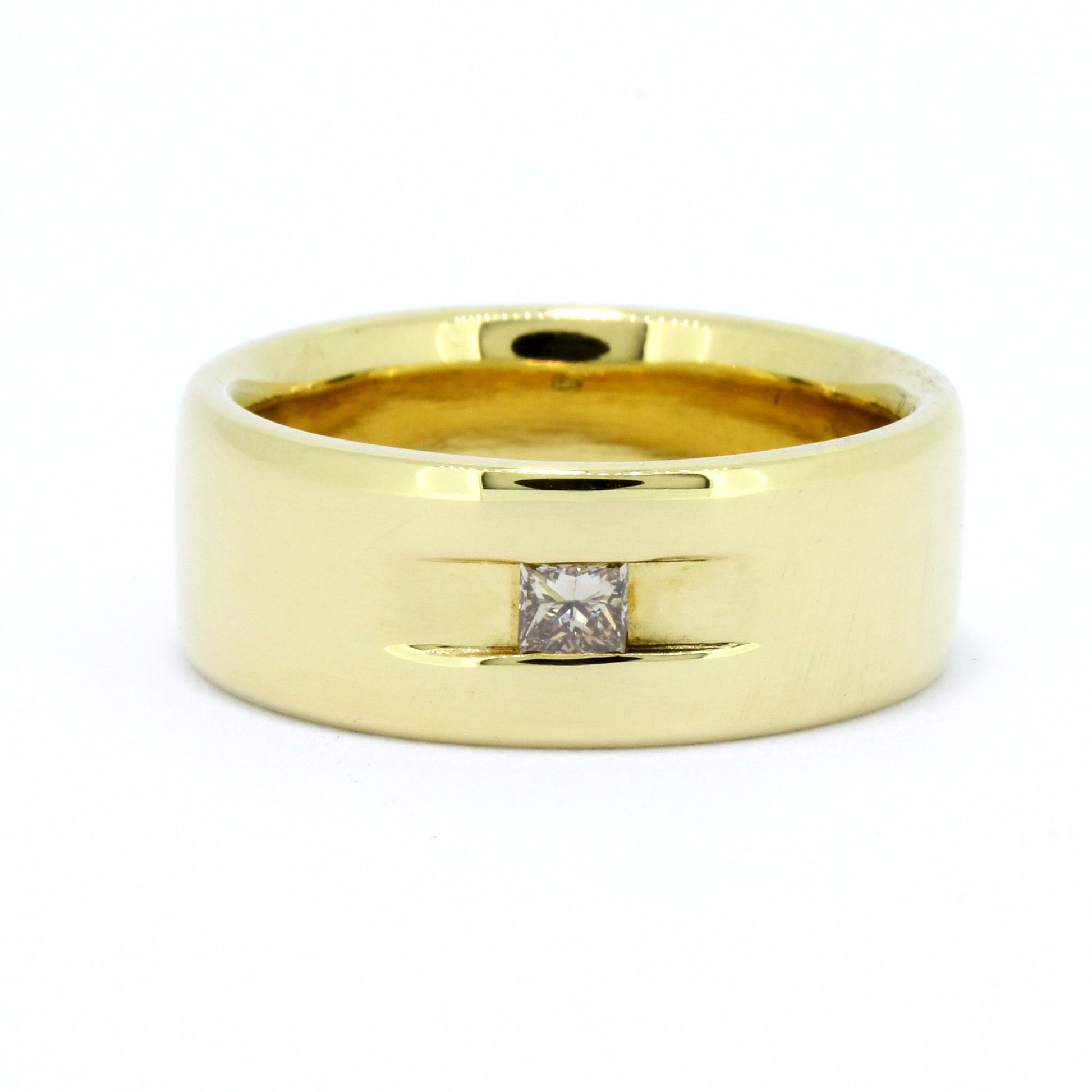 Ring 750 Gold 18 Kt Princess Diamant 0,20ct Wert 2020,- – Juwelier Eberle