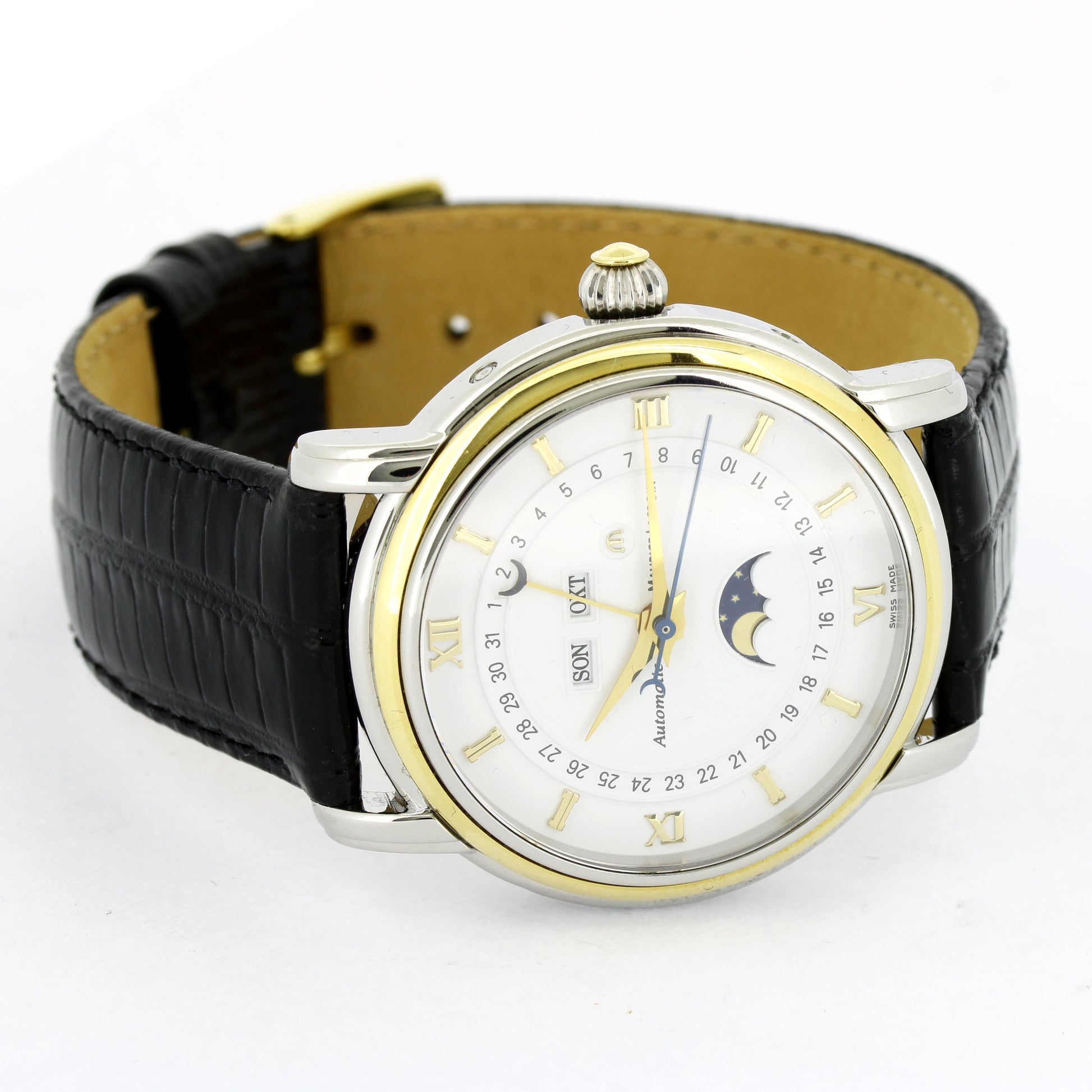 750 Gold Damenuhr Lacroix Maurice Lacroix Armbanduhr Edelstahl