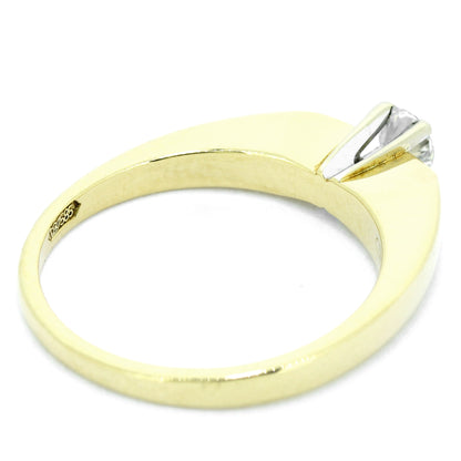 Solitär Ring 585 Gold 14 Kt - Brillant ca. 0,23 ct VS - Wert 980,-