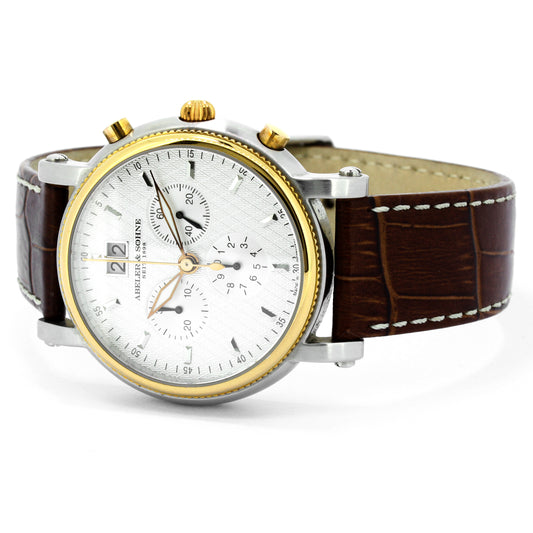 Armbanduhr Abeler & Söhne Chronograph - AS1421 - Edelstahl Quarz-Uhrwerk