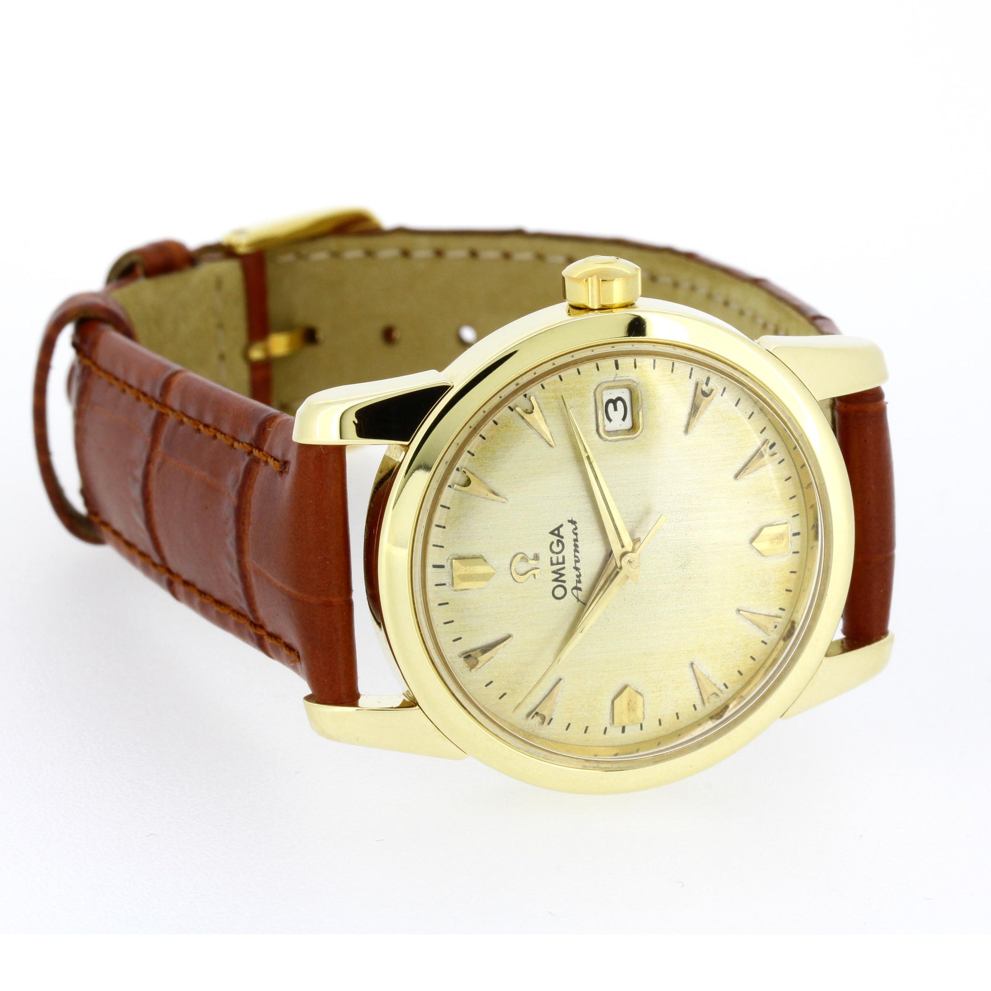 585 Gold 14 Karat Gold Uhr Herren Vintage Rius Armbanduhr Aus 585