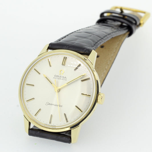 Omega Seamaster Vintage 585 Gold Automatik ca. 1960