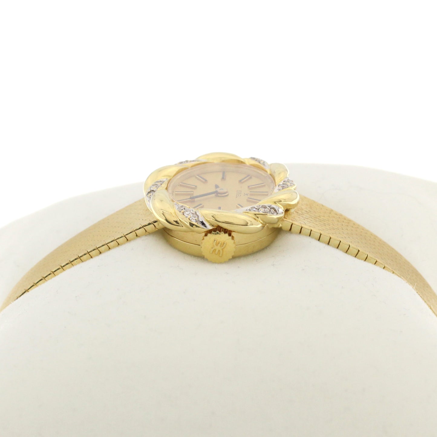 EBEL Damen Uhr Armbanduhr 750 Gold 18 kt Brillanten 0,15ct